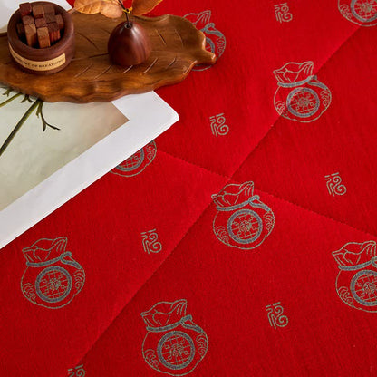 Cotton Gauze Lucky Bag Jacquard Quilt - image 8