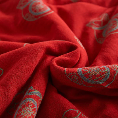 Cotton Gauze Lucky Bag Jacquard Quilt - image 10