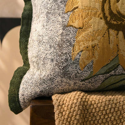 Pure Cotton Jacquard Sunflower Pillowcases (2PCS) - image 1