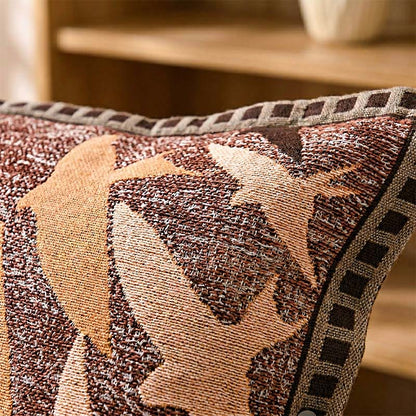 Birds Jacquard Vintage Button Pillowcases (2PCS) - image 2