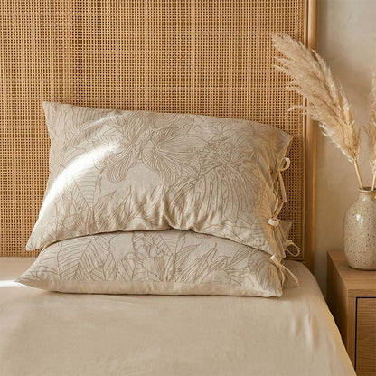 Tropical Botanical Bow Tie Pillowcases (2PCS) - image 1