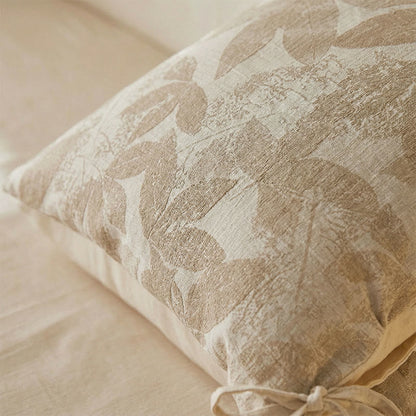 Botanical Leaf Jacquard Pillowcases (2PCS) - image 2