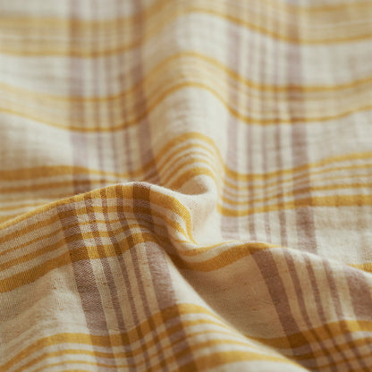 Gingham Pure Cotton Quilt Set - image 4