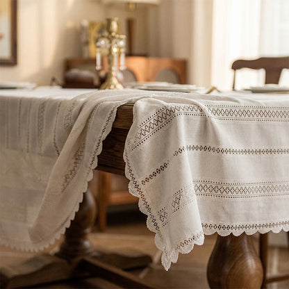 Rustic Lace Thousand Wheat Tablecloth - image 1