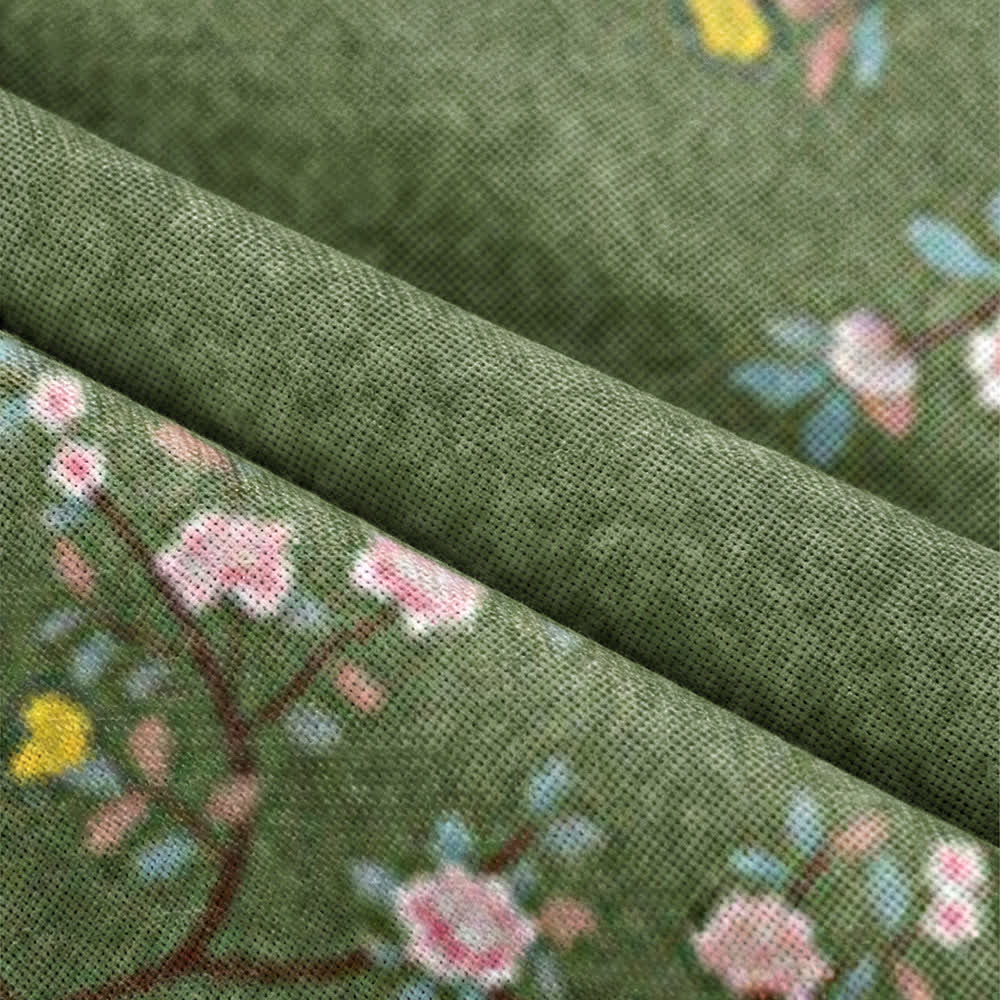 Floral Bird Room Divider Door Curtain - image 4