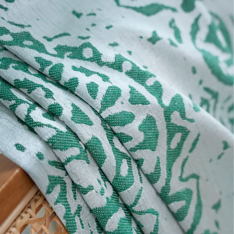 Vintage Style Water Drop Pattern Curtain - image 4