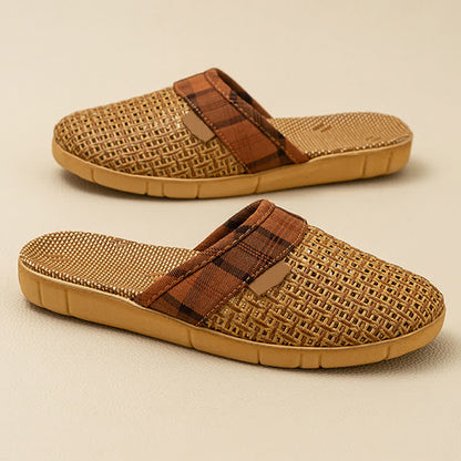 Rattan Odor-Resistant Indoor Slippers - image 4