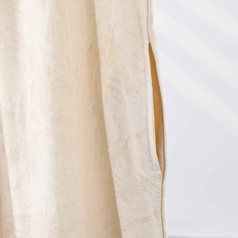Minimalist Style Pure Cotton Sleeveless Nightgown - image 8