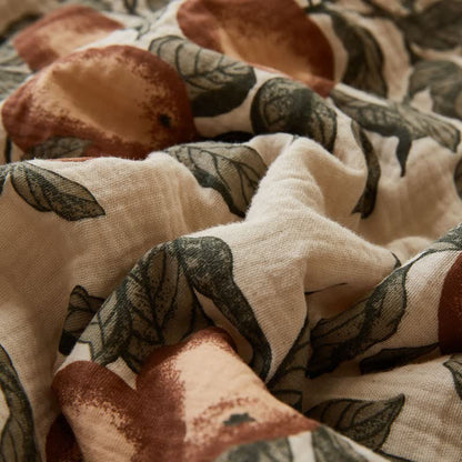 Harvest Fruit Cotton Double Gauze Quilt - image 7