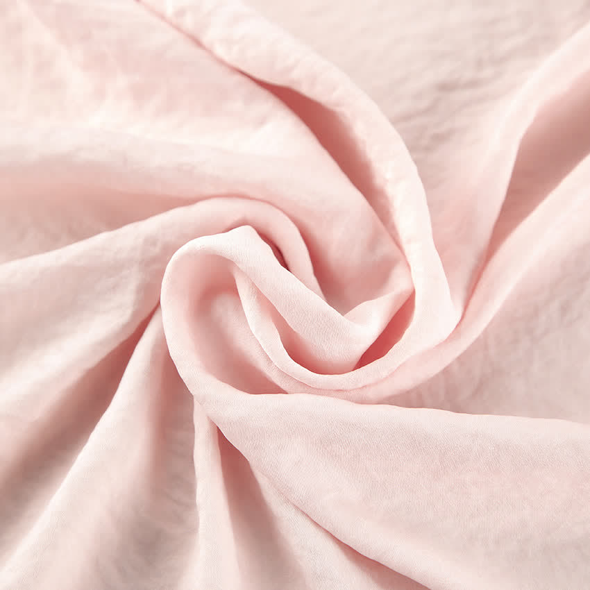Solid Blush Kimono Robe Set - image 9
