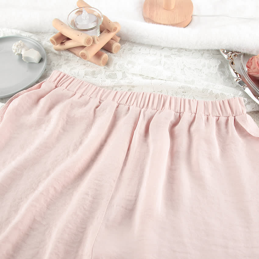 Solid Blush Kimono Robe Set - image 7