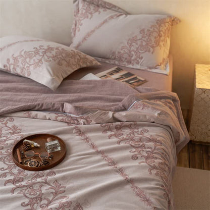 Cotton Gauze Jacquard Ornate Traditional Bedding - image 4
