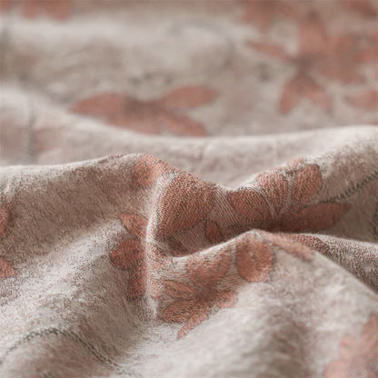 Cotton Gauze Jacquard Elegant Leaf Bedding - image 17