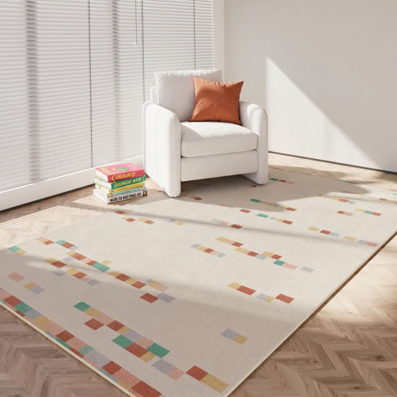Pastel Geometric Kids Area Rug - image 4
