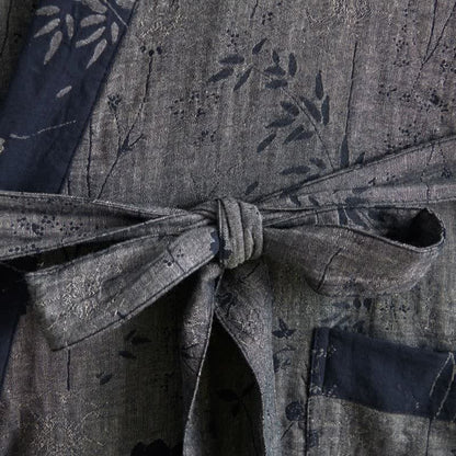 Garden Floral Organic Cotton Kimono Robe - image 30