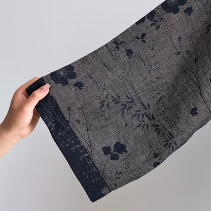 Garden Floral Organic Cotton Kimono Robe - image 23