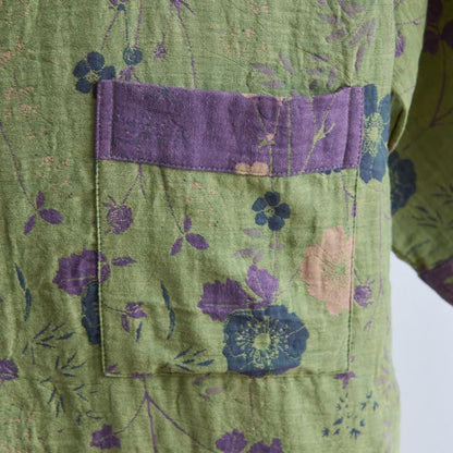 Garden Floral Organic Cotton Kimono Robe - image 21