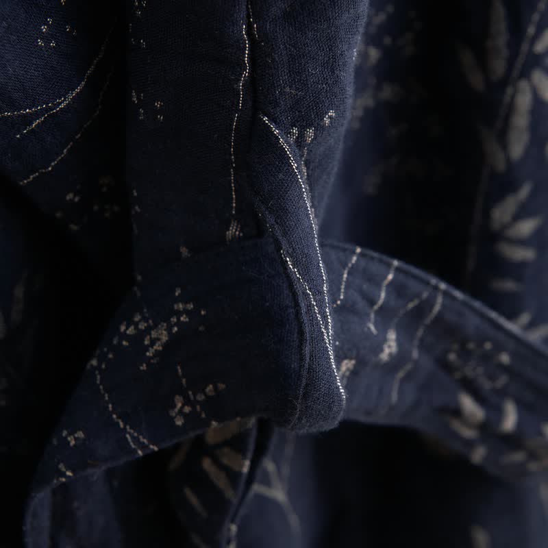 Garden Floral Organic Cotton Kimono Robe - image 19
