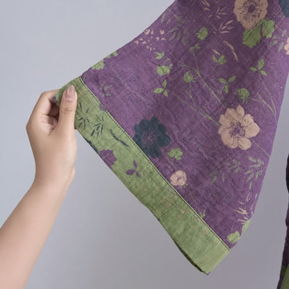 Garden Floral Organic Cotton Kimono Robe - image 2