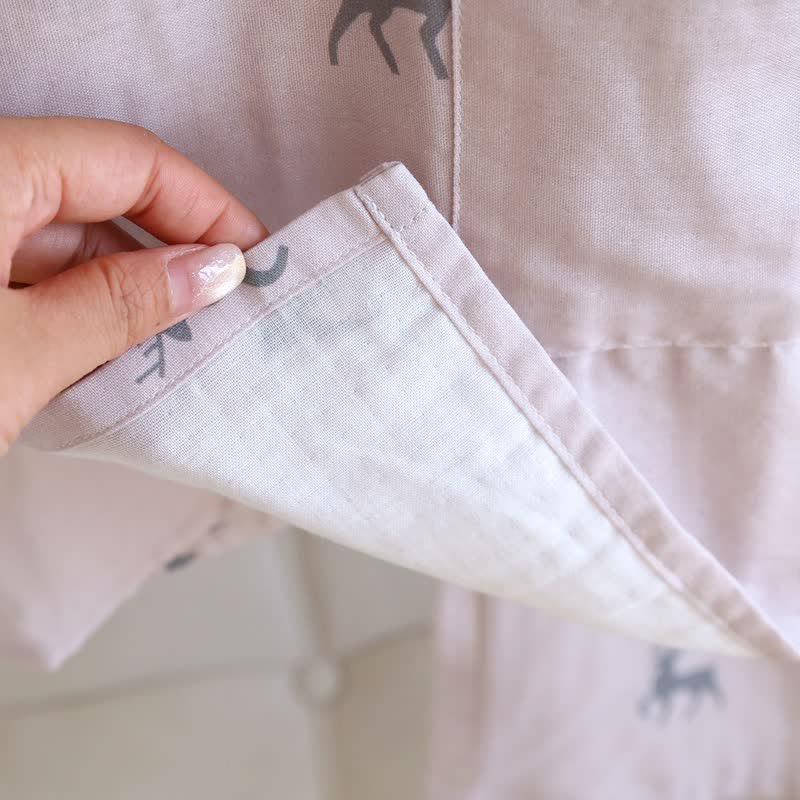 Couple Matching Deer Cotton Loungewear Set - image 14