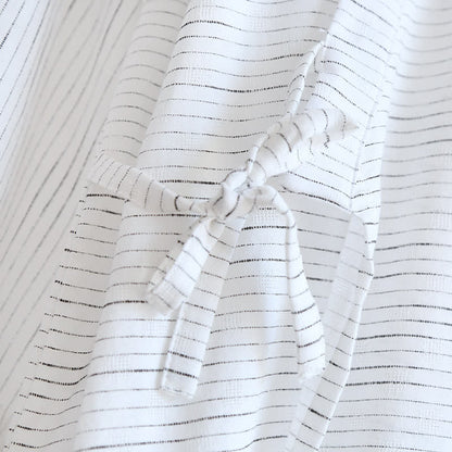 Unisex Cotton Gauze Kimono Lounge Robe - image 7