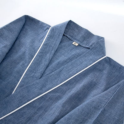 Unisex Solid Cotton Short Sleeve Pajamas - image 9