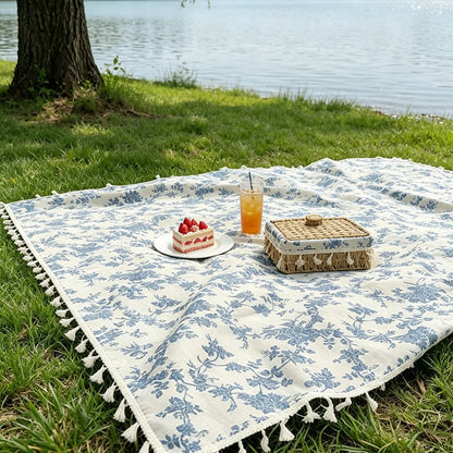 Refresh Floral Picnic Blanket Tablecloth - image 3
