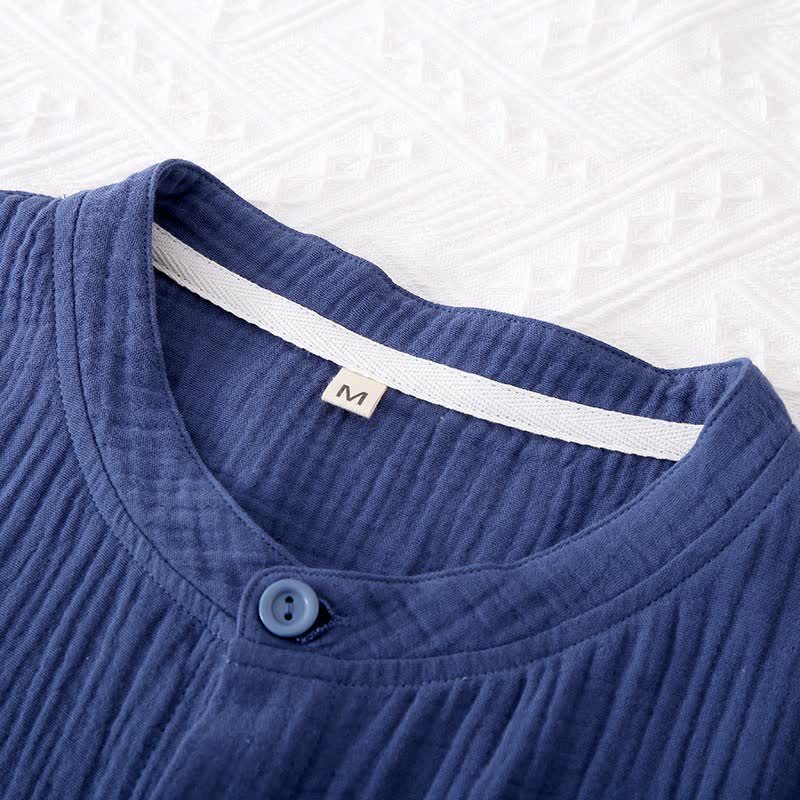 Mixed-Match Gingham Print Loungewear Set - image 3