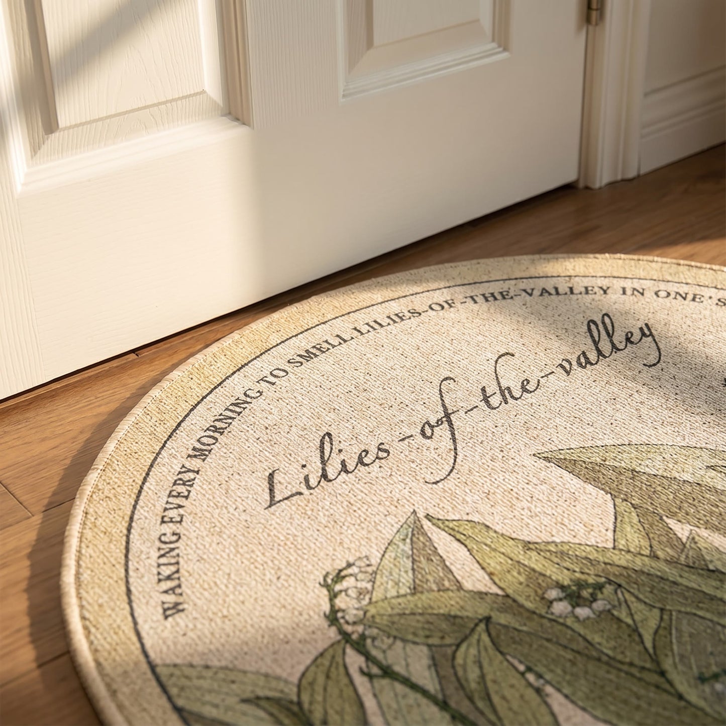 Vintage Lily of the Valley  Area Rug - image 3