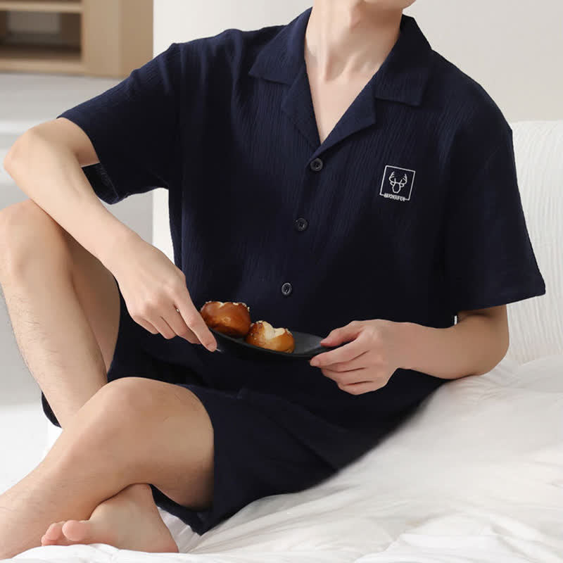 Unisex Cotton Gauze Resort Loungewear Set - image 1