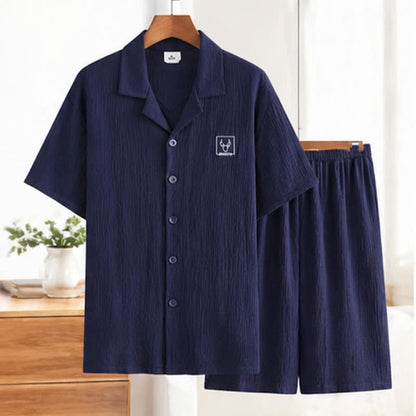 Unisex Cotton Gauze Resort Loungewear Set - image 4