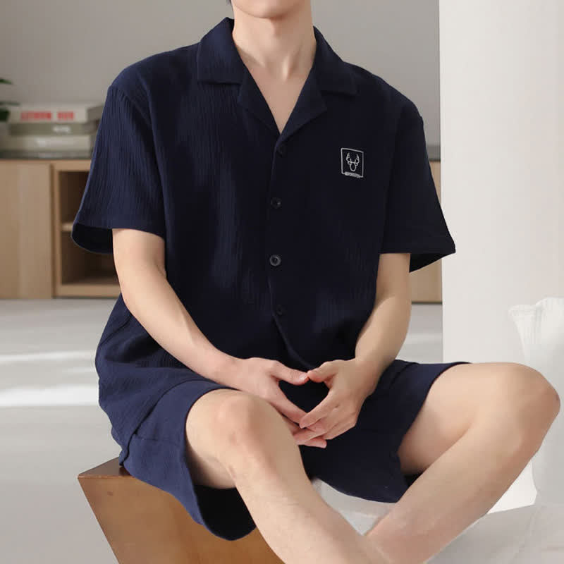 Unisex Cotton Gauze Resort Loungewear Set - image 3