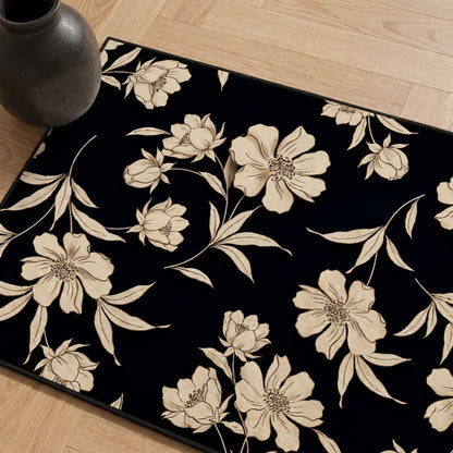 Vintage Peony Diatomaceous Earth Bathroom Rug - image 4