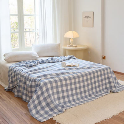 Classic Check Cotton Gauze Quilt - image 1