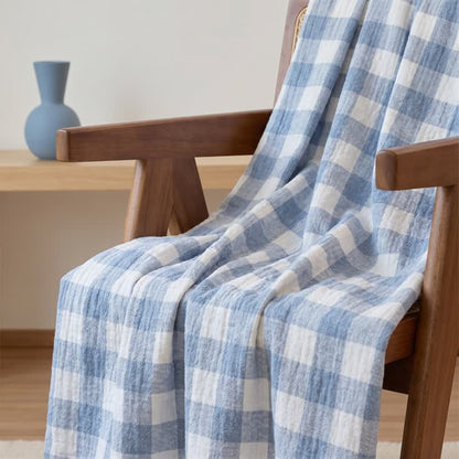 Classic Check Cotton Gauze Quilt - image 3