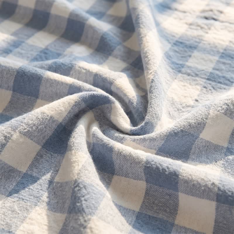Classic Check Cotton Gauze Quilt - image 4