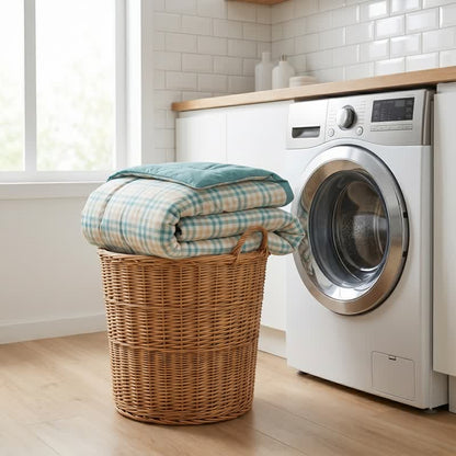 Pastel Plaid Cotton Gauze Quilt - image 3