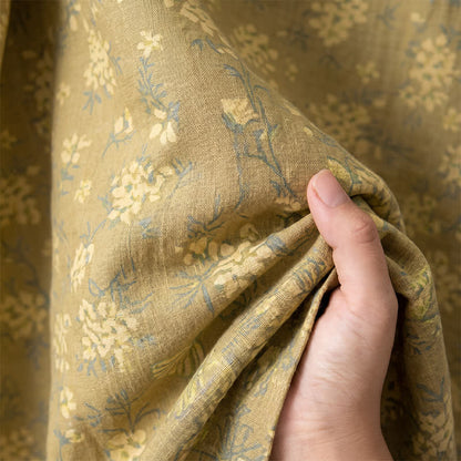 Cotton Reversible Floral Kimono Robe - image 7