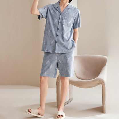 Unisex Feather Pure Cotton Pajama Set - image 1
