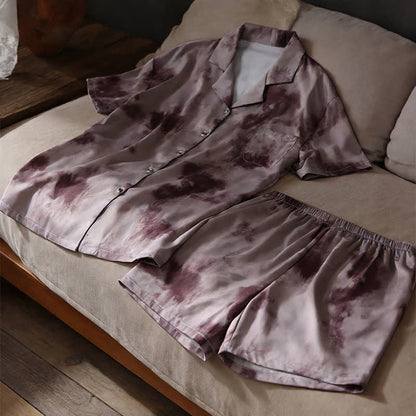 Unisex Mocha Tie Dye Loungewear Set - image 3