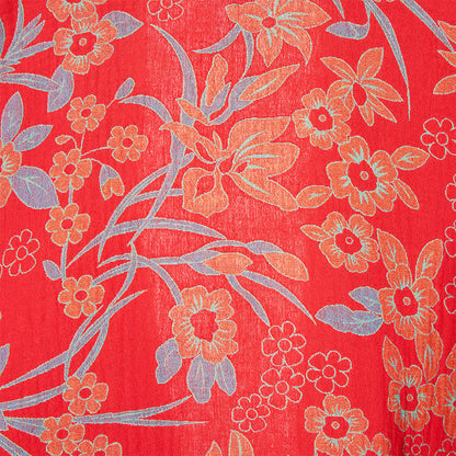 Bohemian Floral Muslin Gauze Kimono Robe - image 8