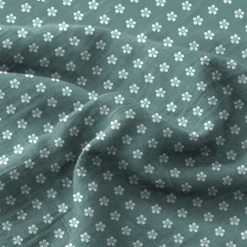 Cherry Blossom Cotton Double Gauze Bedspread - image 2