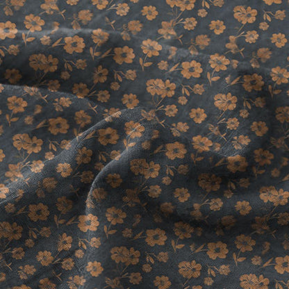 Dark Botanical Cotton Double Gauze Bedspread - image 3