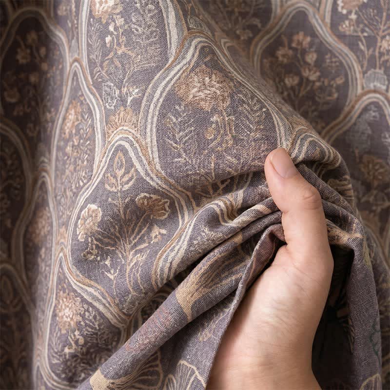 Boho Vintage Cotton Gauze Kimono Robe - image 8