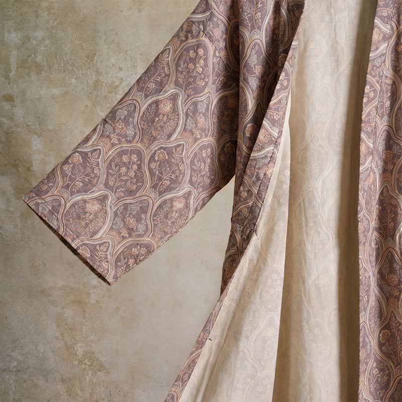 Boho Vintage Cotton Gauze Kimono Robe - image 6