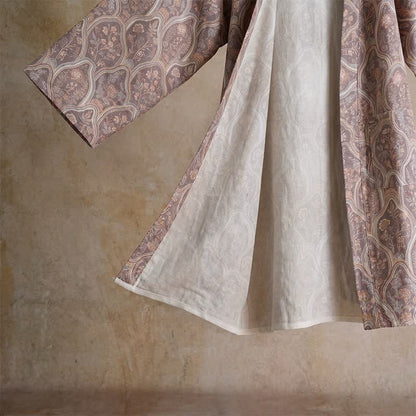 Boho Vintage Cotton Gauze Kimono Robe - image 5