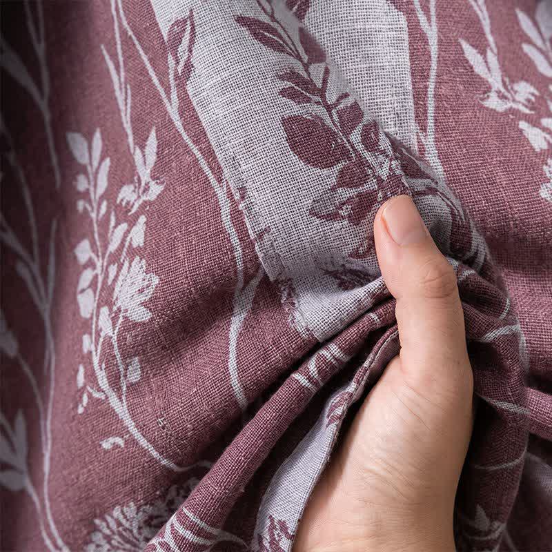 Vintage Botanical Cotton Double Gauze Robe - image 7