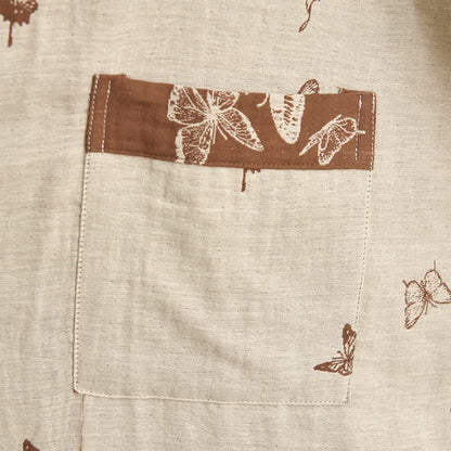 Elegant Butterfly Cotton Kimono Bathrobe - image 13