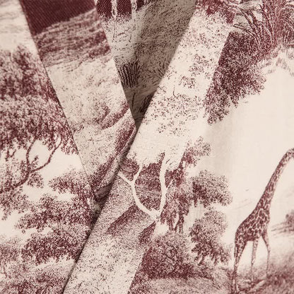 Toile Print Cotton Kimono Robe - image 13