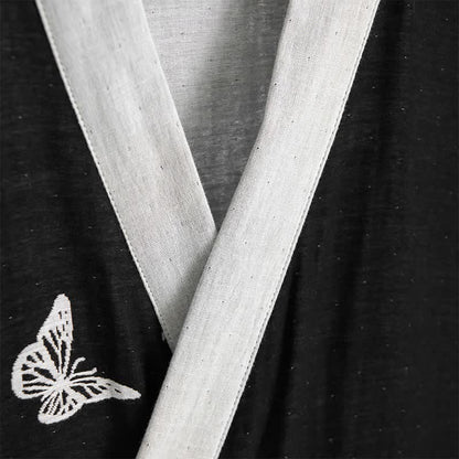 Butterfly Pure Cotton Kimono Robe - image 2